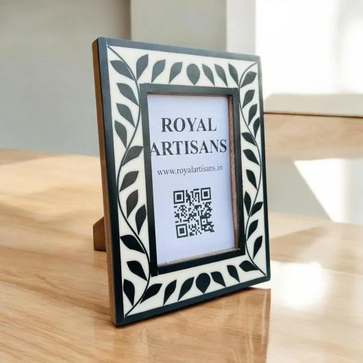 Bone Inlay Picture Frame
