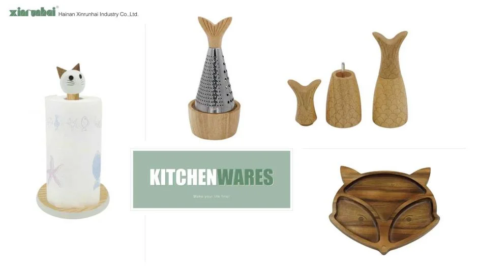 Wooden Fish Pepper Mills