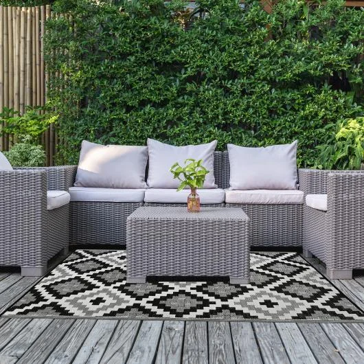 Sapana KL-04 Black Rug