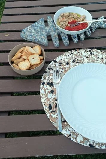 3DCORK Cor Na Cor اپ سائیکلڈ (Upcycled) کارک پلیس میٹس