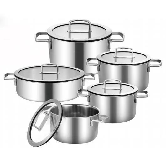 10PC Tri-Ply Steel Casserole Set