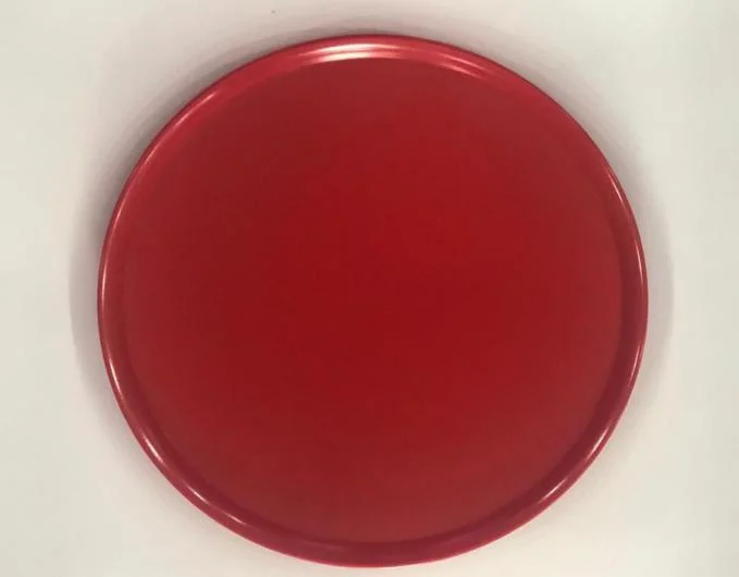 Evren Round Melamine Serving Tray
