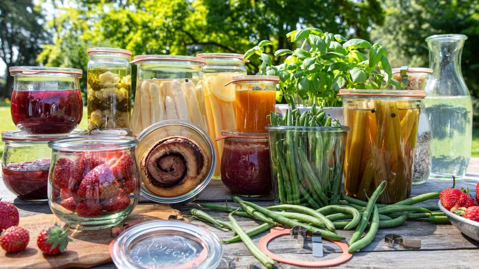 WECK Preserving Jars