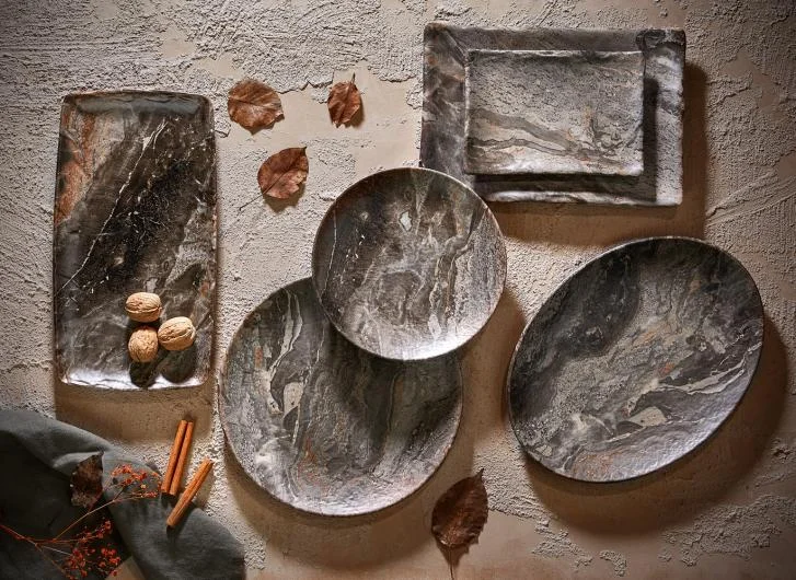 JUPITER Marble Effect Melamine Collection