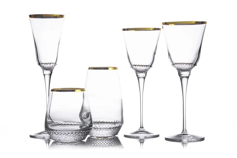 Julia Diamante Gold Rim