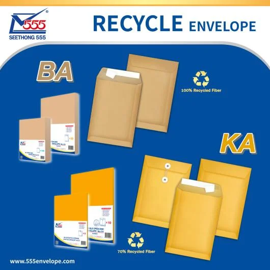 Recycled Envelope Set