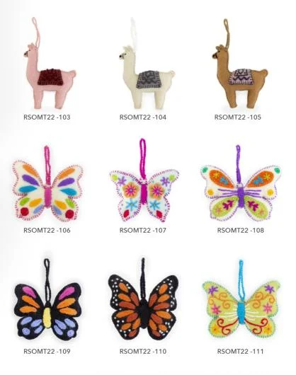 Various Ornaments Different Designs