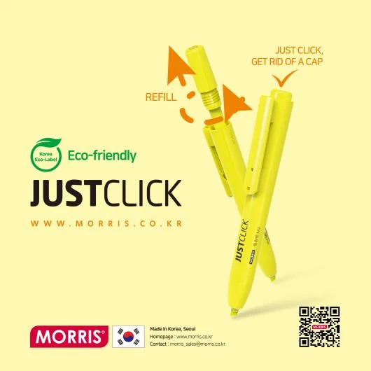 Retractable Highlighter and Markers