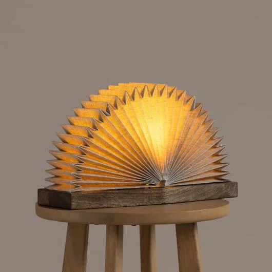 Linen Book Lamp Design