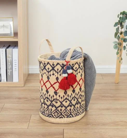 Decorative Rug Style Storage Basket