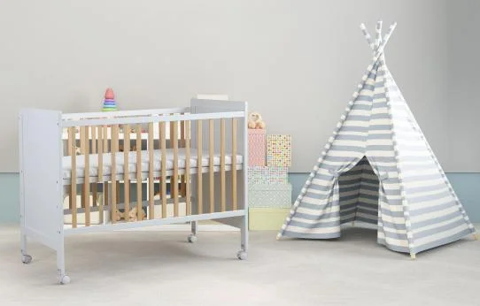 Baby Crib 1 Wood Natural