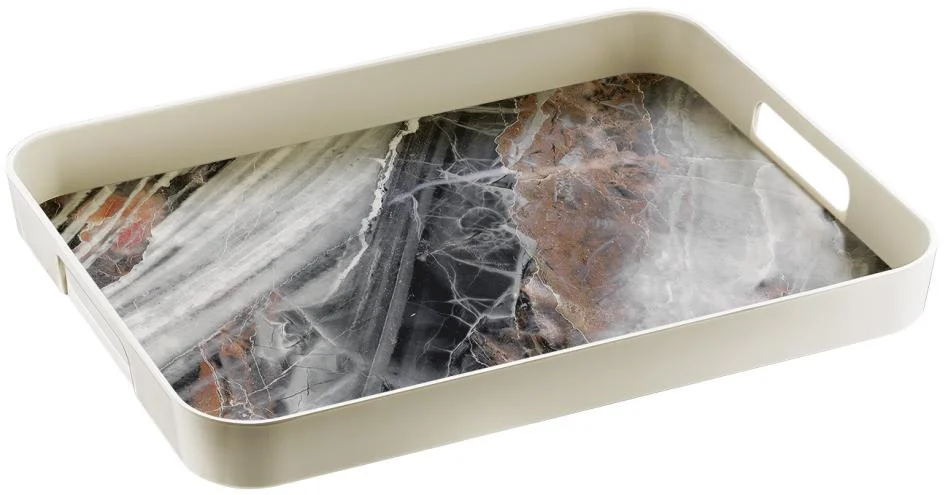 Decorated Melamine Tray