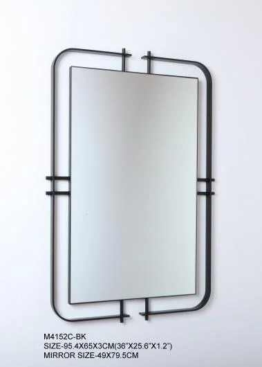 M4152C-BK Rectangular Wall Mirror