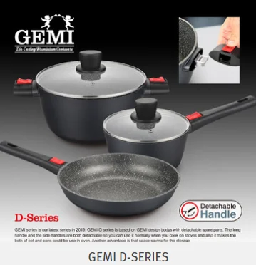 GEMI D-Series Cookware