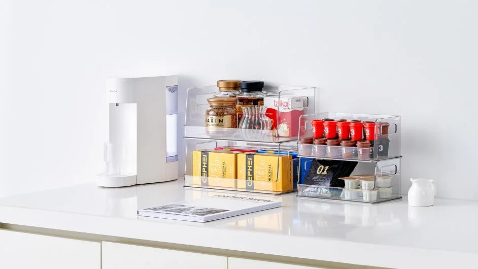 Open Front Organizer Bin