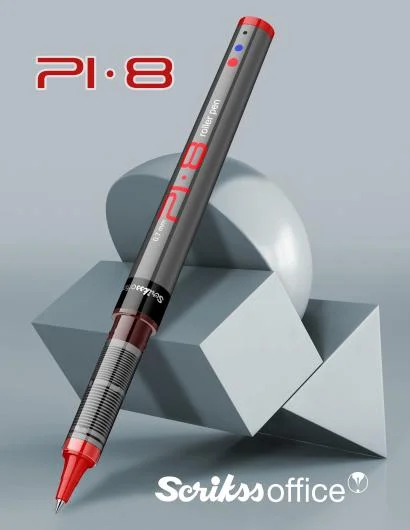 Scrikss PI-8 Red Rollerball Ink Pen