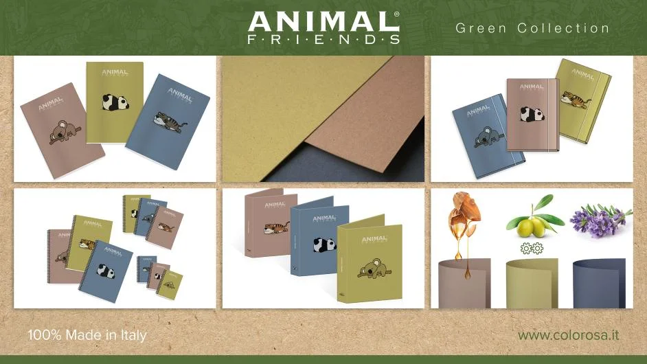 Animal Friends Green Collection
