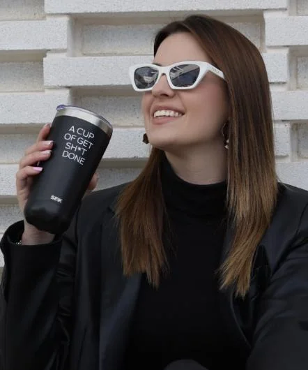 SEIK 350ml Water Bottle Thermos Coffee Cup
