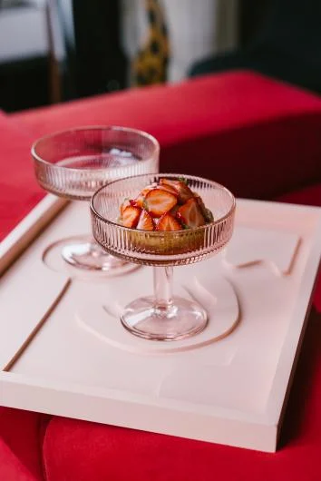 La Rochere Alice Pink Ice Dish