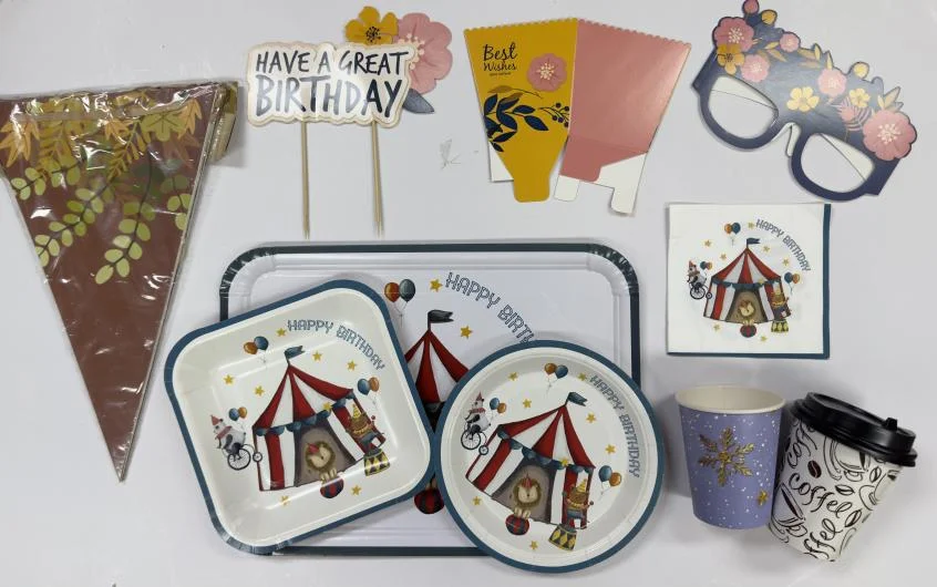 Customizable Party Paperware