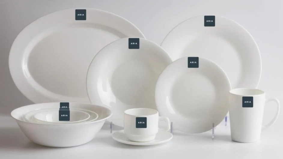 Aria Opal Glass Tableware
