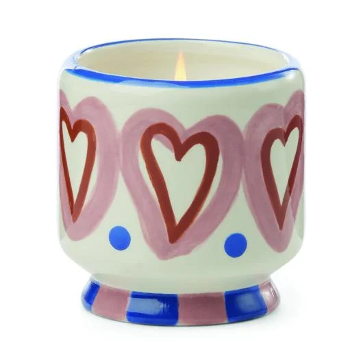 Paddywax Adopo Hearts Rosewood Vanilla Candle 226g