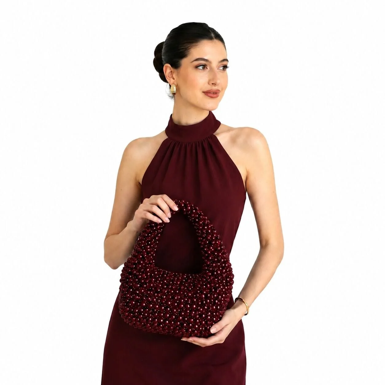 Velora Velmira Handmade Crystal Shoulder Bag
