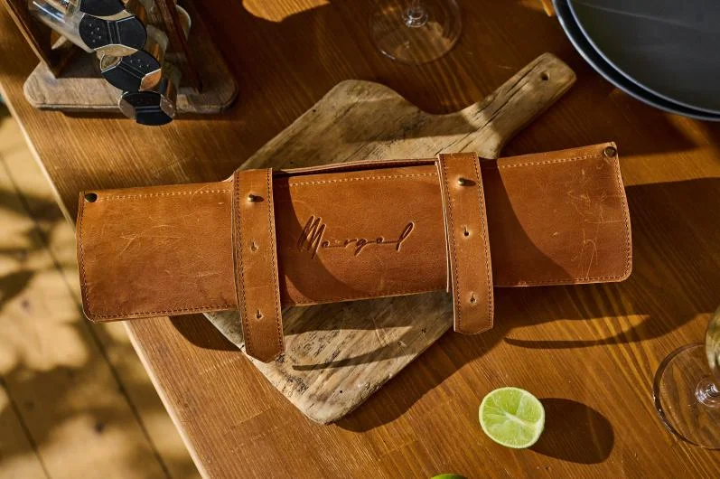 Leather Knife Roll