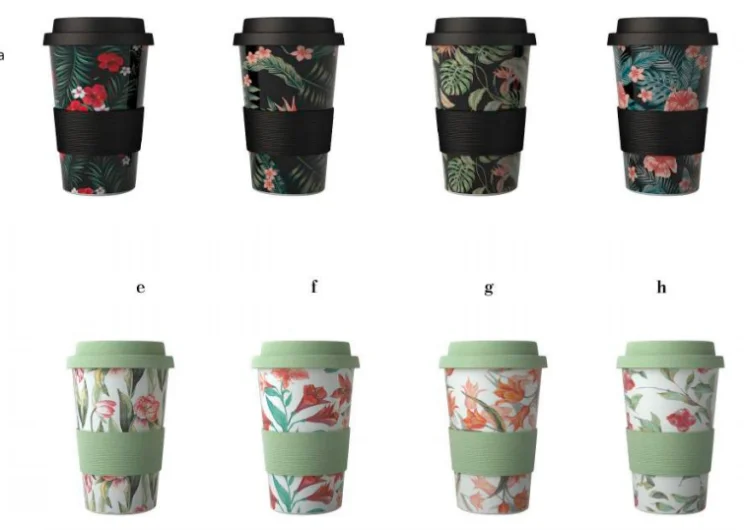 Travel Mug with Silicone Lid and Cover
