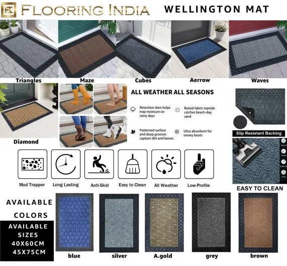 Wellington Durable Outdoor Doormat