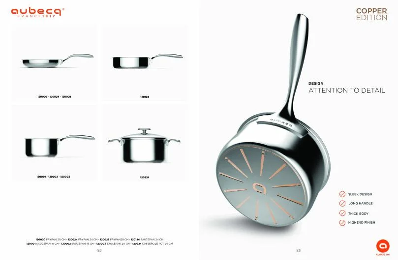AUBECQ Copper Edition Cookware