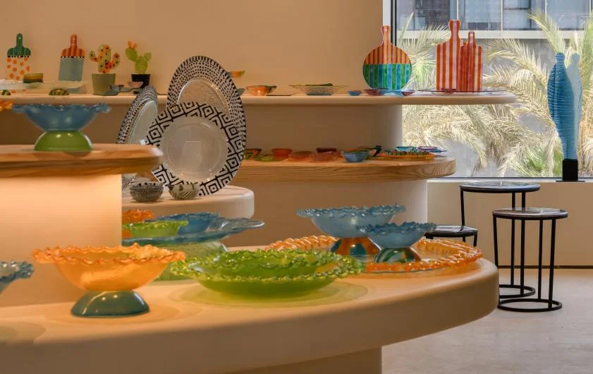 Bubbly Handmade Fused Glass Collection