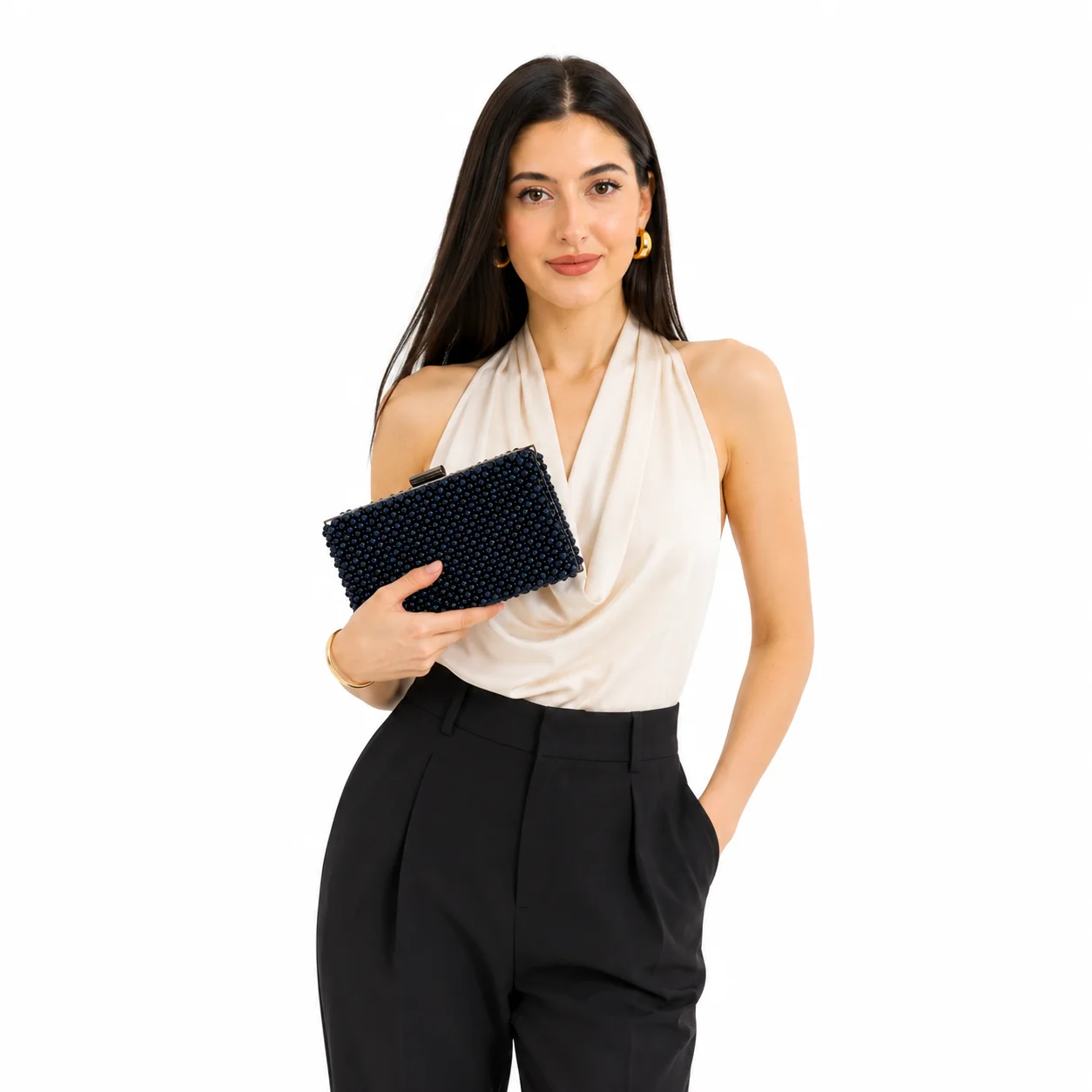 Clutch Abyss Handmade Crystal Clutch Bag