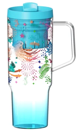 40OZ Plastic Tumbler