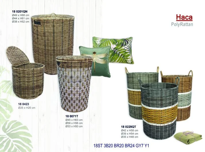 Polyrattan Storage Basket