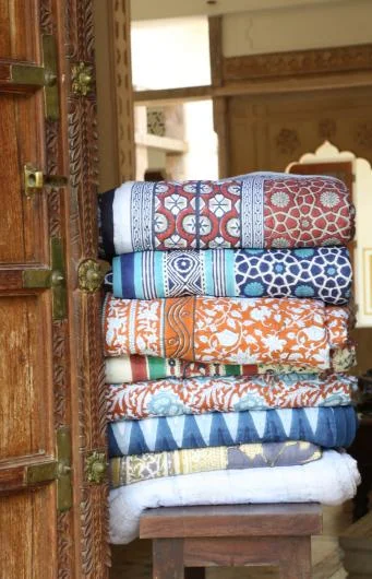 Hand Block Printed Quilts and Throws