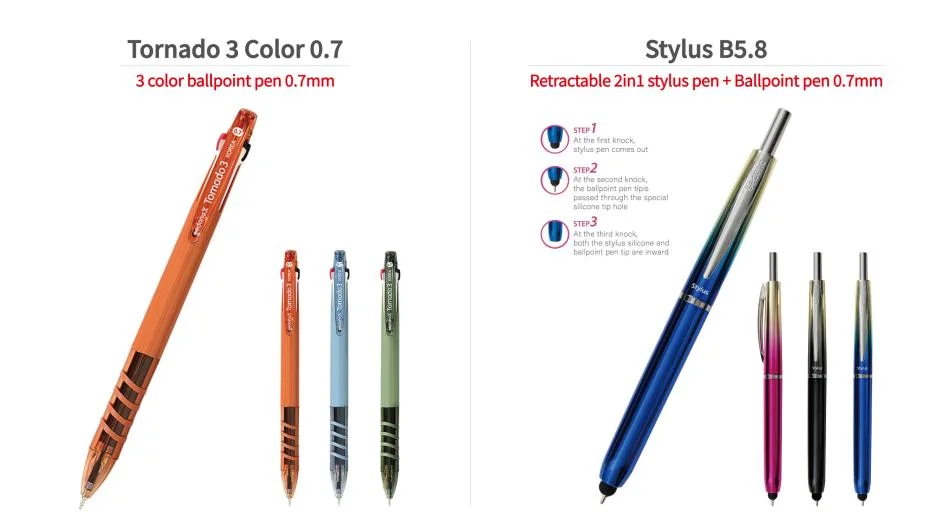 Ballpoint Pen and Touch Pen