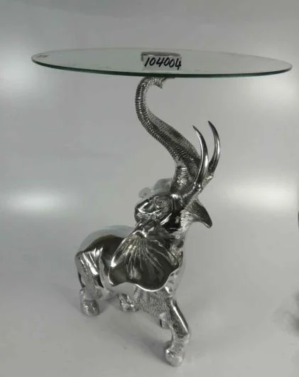 Cast Aluminium Elephant Table