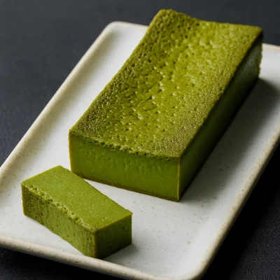 Matcha-Terrine-Kuchen