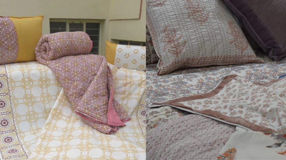 Block Printed Quilt