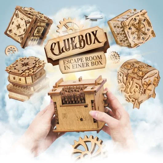 Cluebox Escape Room Puzzle Box