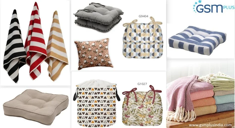 Cushions Throws Seat and Bench Pads