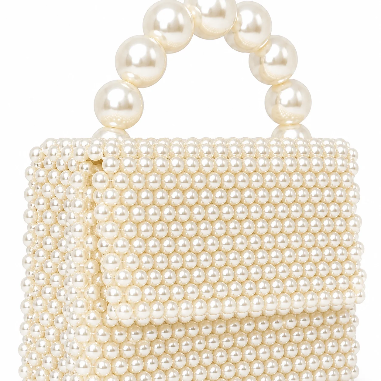 Perla Elara Handmade Pearl Women's Handbag