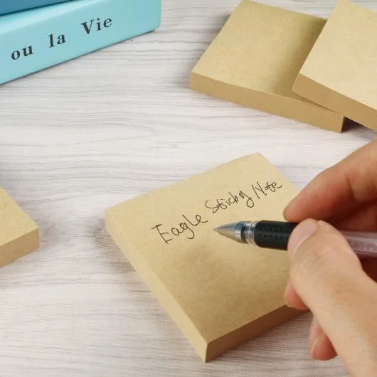 Eagle Kraft Paper Sticky Notes
