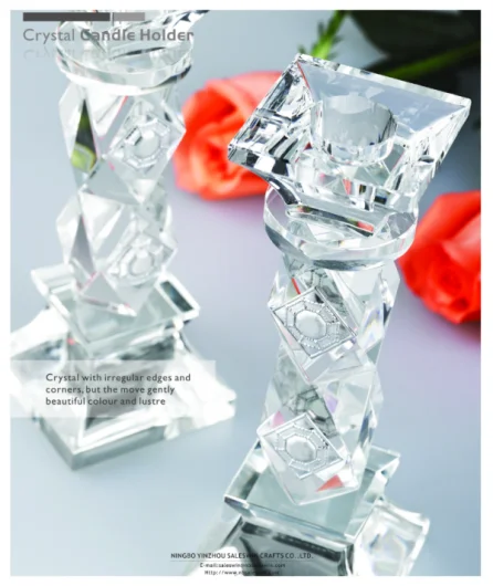 Crystal Candle Holder