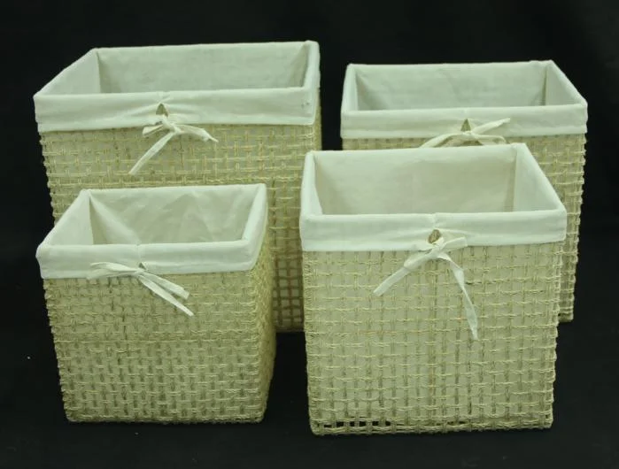 Abaca Rope Hamper Set