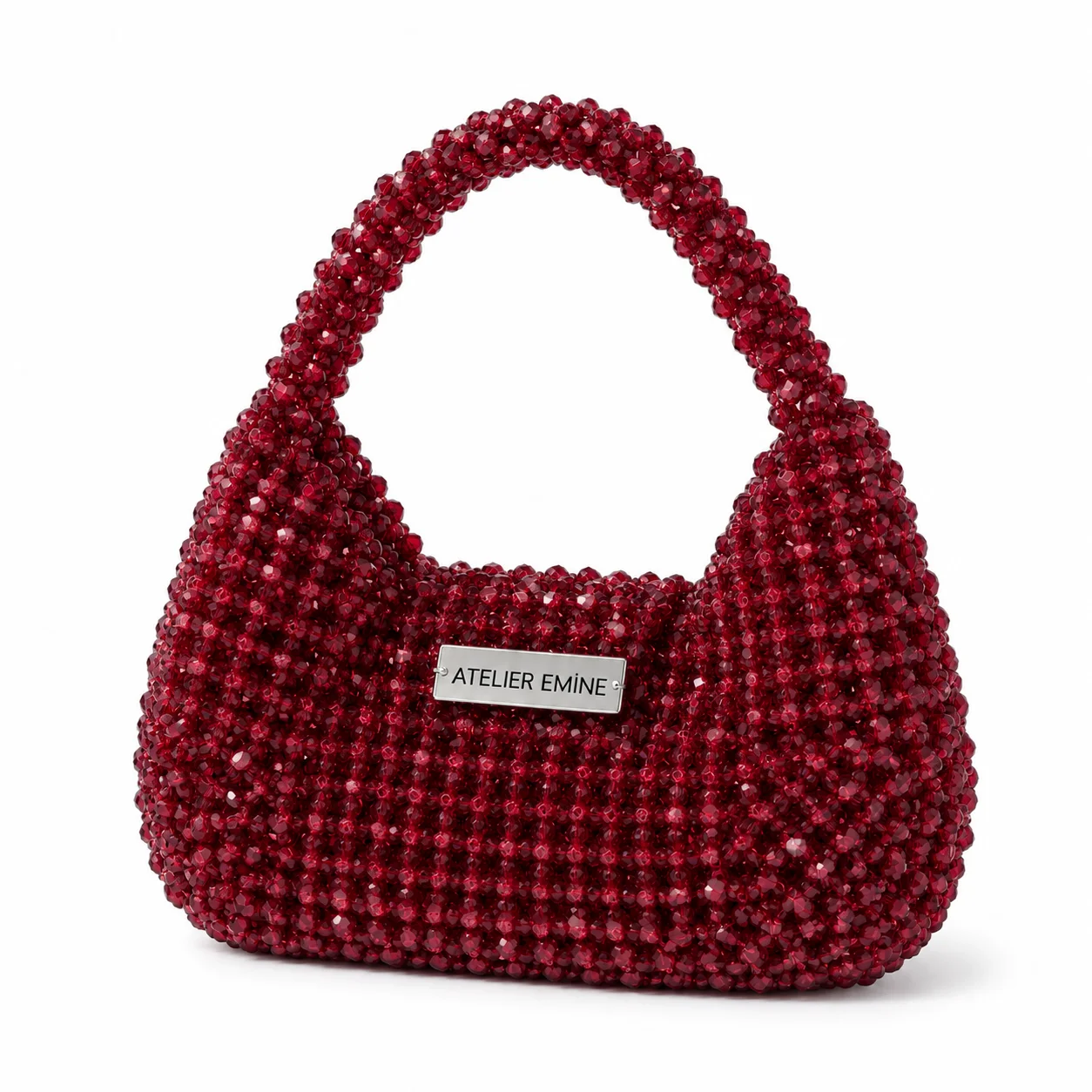 Stracci Berry Handmade Crystal Shoulder Bag