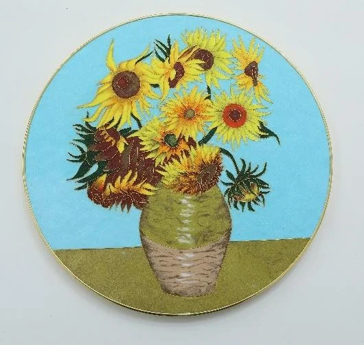Sunflower Ceramic Decor