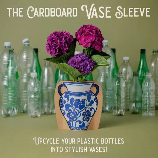 The Cardboard Vase Sleeve