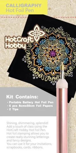 Battery Hot Foil Pen